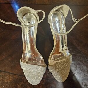 Pierre Dumas Gold Women's Sandals